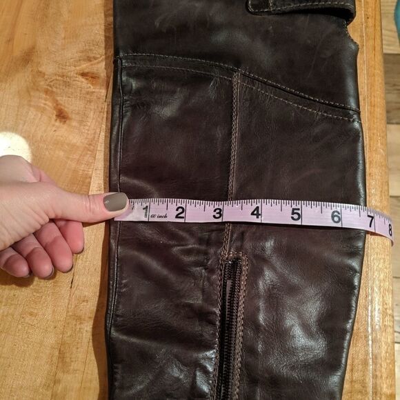 Lavorazione Artigiana leather boots brown size 38 - Picture 5 of 6